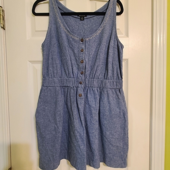 I ♡ ronson Linen And Cotton Vlend dress Size M - Picture 1 of 5